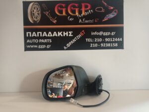 Καθρέπτης Αριστερός Ηλεκτρικός Άβαφος Dacia Duster 2010-2013 / Θ