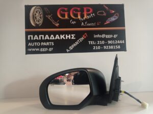 Καθρέπτης Αριστερός Ηλεκτρικός 5 Καλώδια Άσπρος Πέρλα Suzuki Swift 2011-2017 / Θ