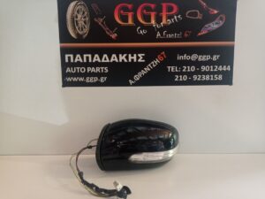 Καθρέπτης Αριστερός Mercedes C Class W203 2003-2007 Ηλεκτρικός Ηλεκτρική Ανάκληση 2 Φίσες 9 (7+2) Καλώδια Μαύρος / Θ