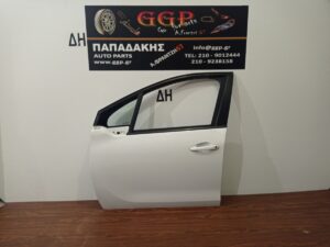 Πόρτα Εμπρός Αριστερή Peugeot 208 2012-2019 Άσπρη / Θ