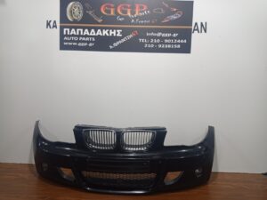 Προφυλακτήρας Εμπρός BMW Series 3 E87 2007-2011 M-PACK Μαύρος Προβολείς Αισθήτηρες (4) / Θ