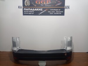 Προφυλακτήρας Πίσω Ford Focus 2011-2018  Station Wagon (sw) Ασημί με σημάδια κοπής για αισθητήρες