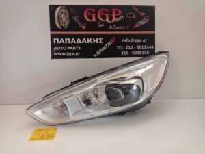 Φανάρι Εμπρός Αριστερό Ford Focus 2014-2018 Xenon Φως Ημέρας Led Πλακέτα 1 (F1EB-13D155-AC / F1EB13D155AC ) / Ο