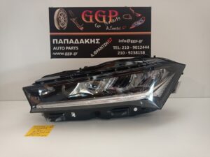 Φανάρι Εμπρός Αριστερο Skoda Superb 2024- Full Led Πλακέτα 1 Λογότυπο (3P1941015) / Ο