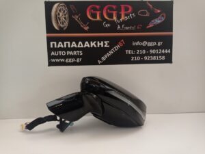 Καθρέπτης Αριστερός Kia Sportage 2022-2025 / 2025- Ηλεκτρικός Ηλεκτρική Ανάκληση Blis 10 Καλώδια Μαύρος (2022-2023-2024-2025-2026-2027)