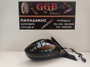 Καθρέπτης Δεξιός Jeep Avenger 2022- / Fiat 600 2023-  Ηλεκτρικός Ηλεκτρική Ανάκληση Φως Ασφαλείας Blis 2 Φίσες 14 Καλώδια (10+4) Μαύρος