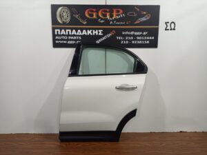 Πόρτα Πίσω Αριστερή Fiat 500X 2015- Άσπρη / Χ