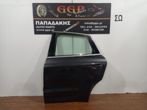 Πόρτα Πίσω Αριστερή Porsche Macan 2014- Μολυβί / Χ