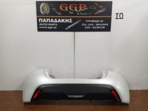Προφυλακτήρας Πίσω Toyota Yaris 2020- / Mazda 2 2022- Άσπρος Πέρλα / Θ